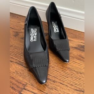 Ferragamo kitten heel